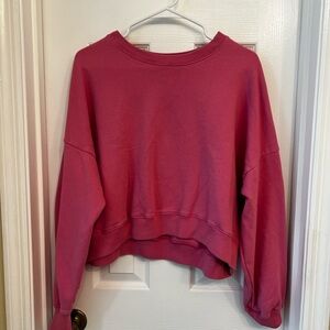 Hollister Pink Crew Neck Sweater
